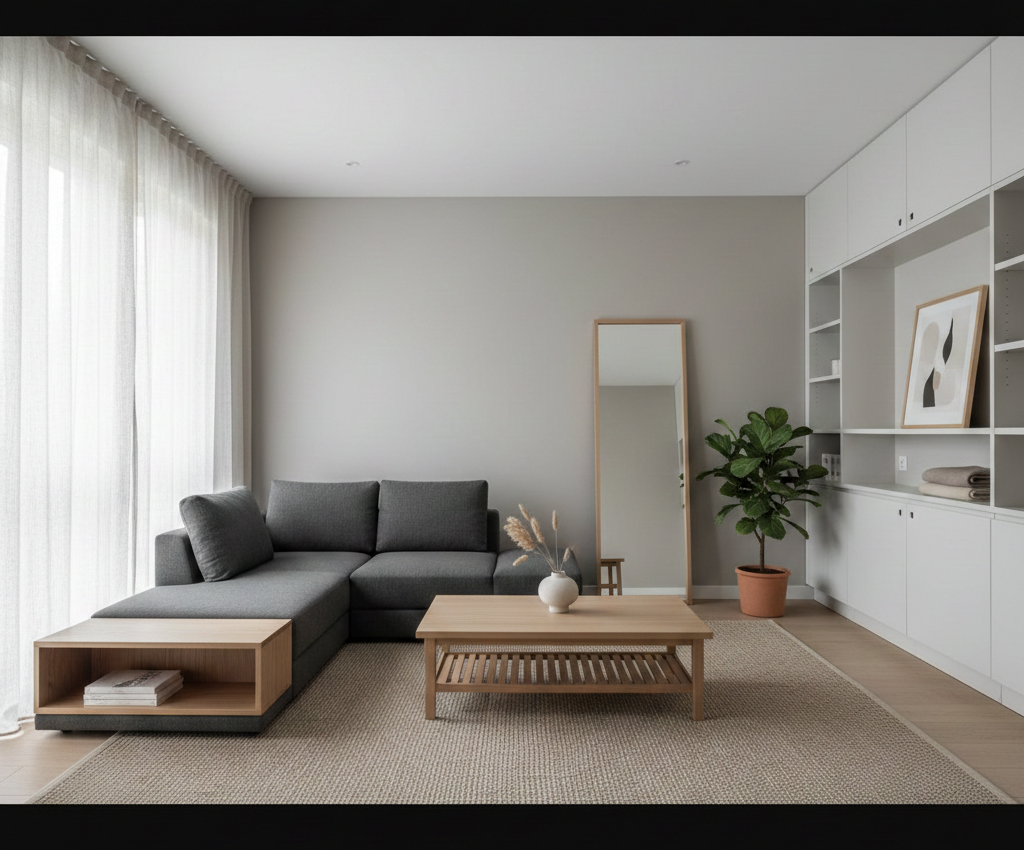 Sådan forvandler du din stue med minimalistisk boligindretning