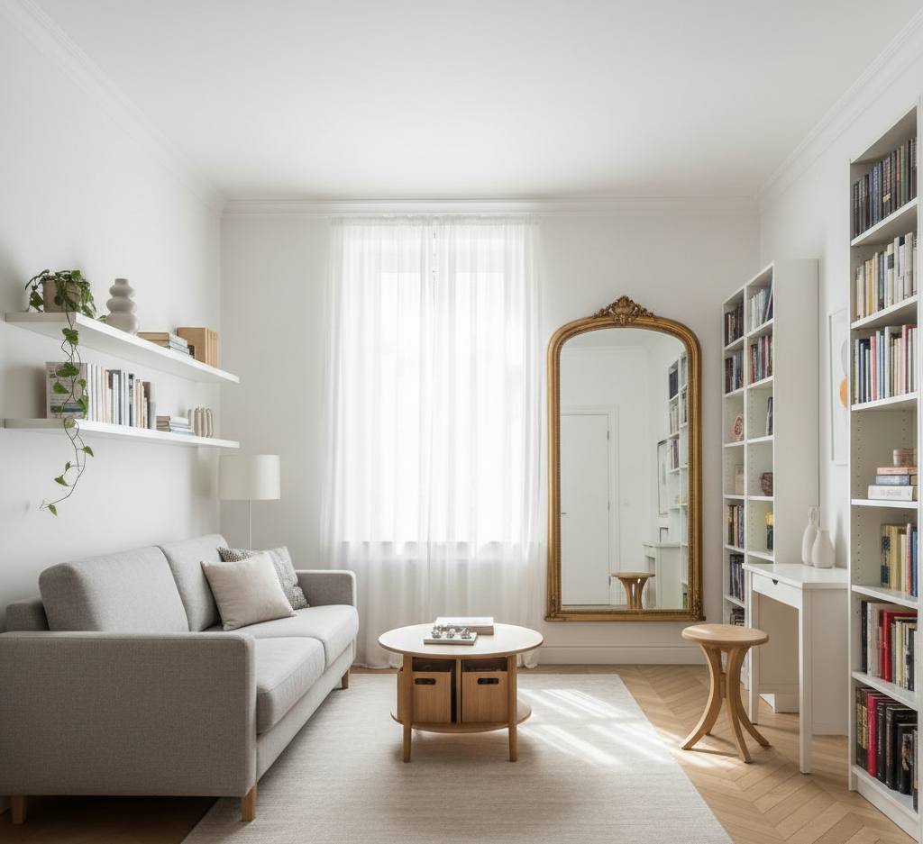 De bedste tips til at indrette små rum med stil