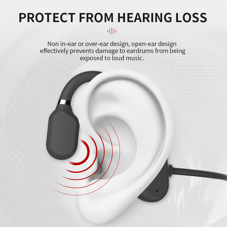 Bone Conduction Headphones Bluetooth 5.0 Open Ear for Running