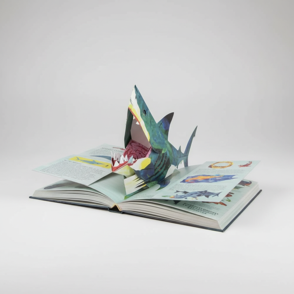 3D Pop Up Book Dinosaurs Childrens Interactive Encyclopedia Hardback