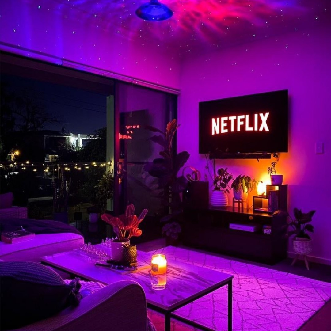 Galaxy Projector Star Night Light Nebula Ceiling Projection for Bedroom