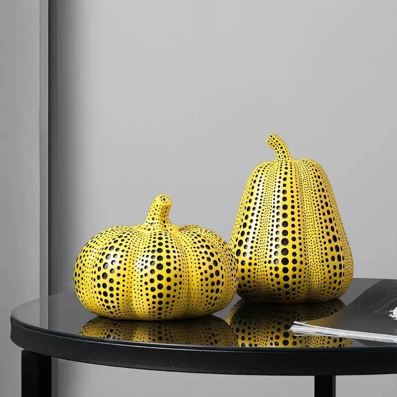 Polka Dot Decorative Figurine for Shelf and Desk