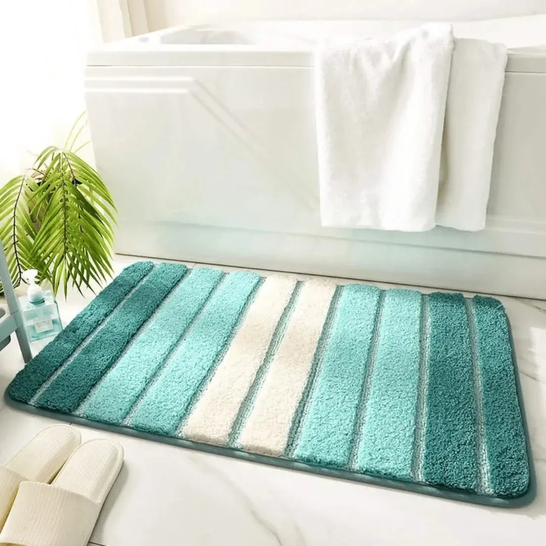 Microfiber Bath Rug Plush Non-Slip