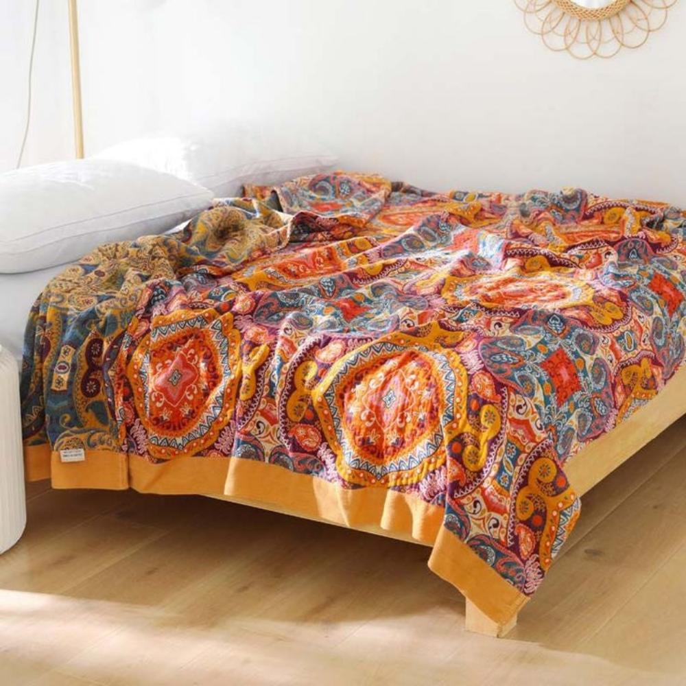 Cooling Blanket Cotton Reversible for Hot Sleepers
