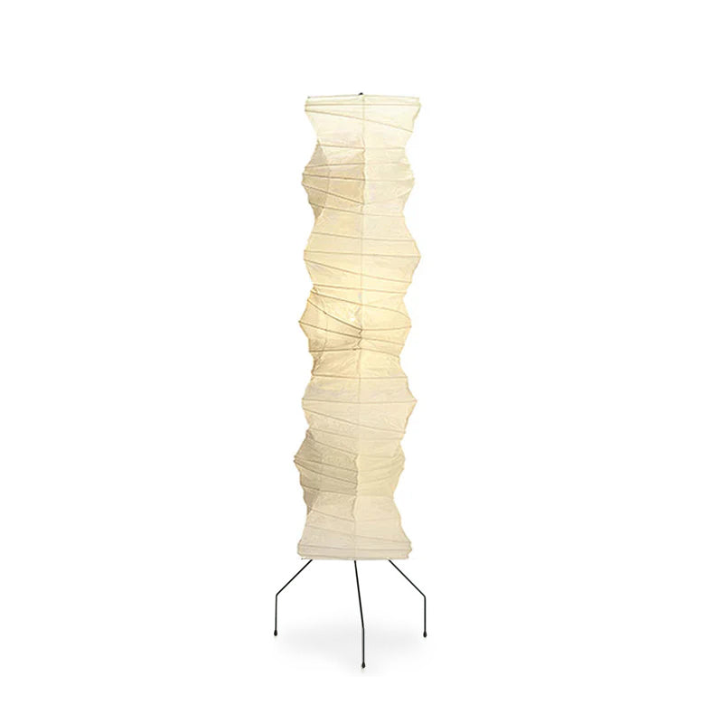 Washi Paper Floor Lamp Mulberry Paper Shade Standing Light Living Room