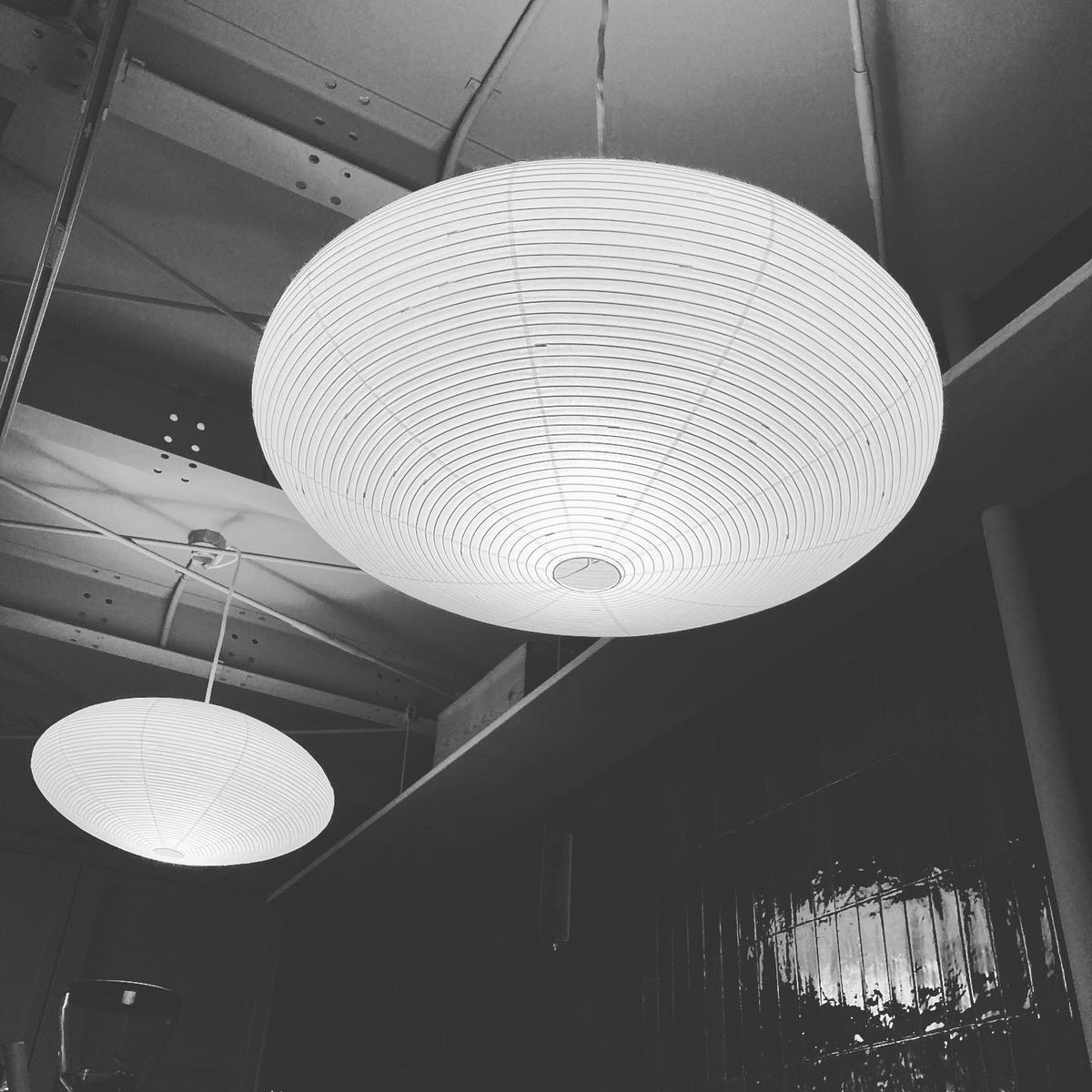 Washi Paper Pendant Light Mulberry Paper Shade for Dining Room