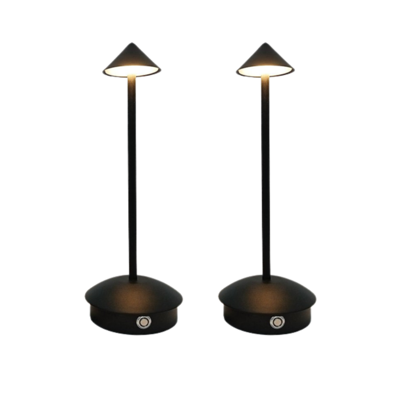 Cordless Desk Lamp Rechargeable Touch Dimmable Warm Light for Nightstand