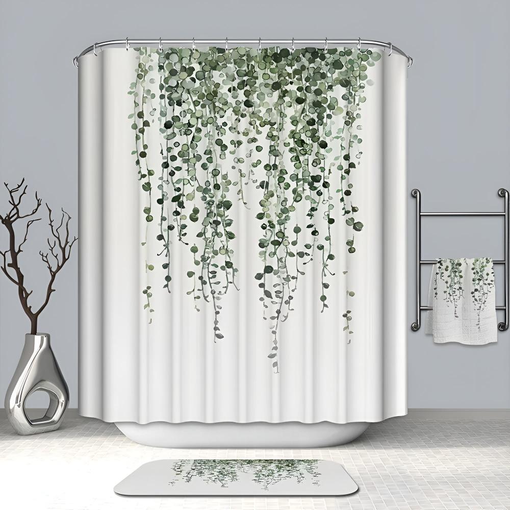 Bruseforhæng med botanisk printdesign