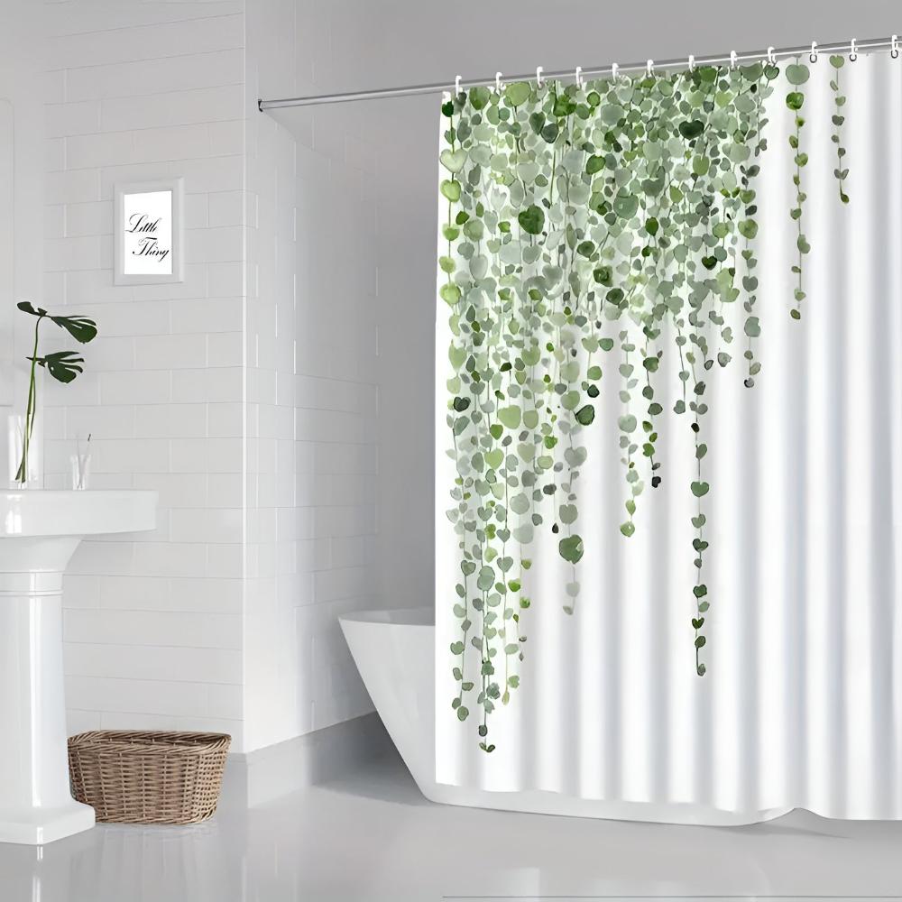 Bruseforhæng med botanisk printdesign