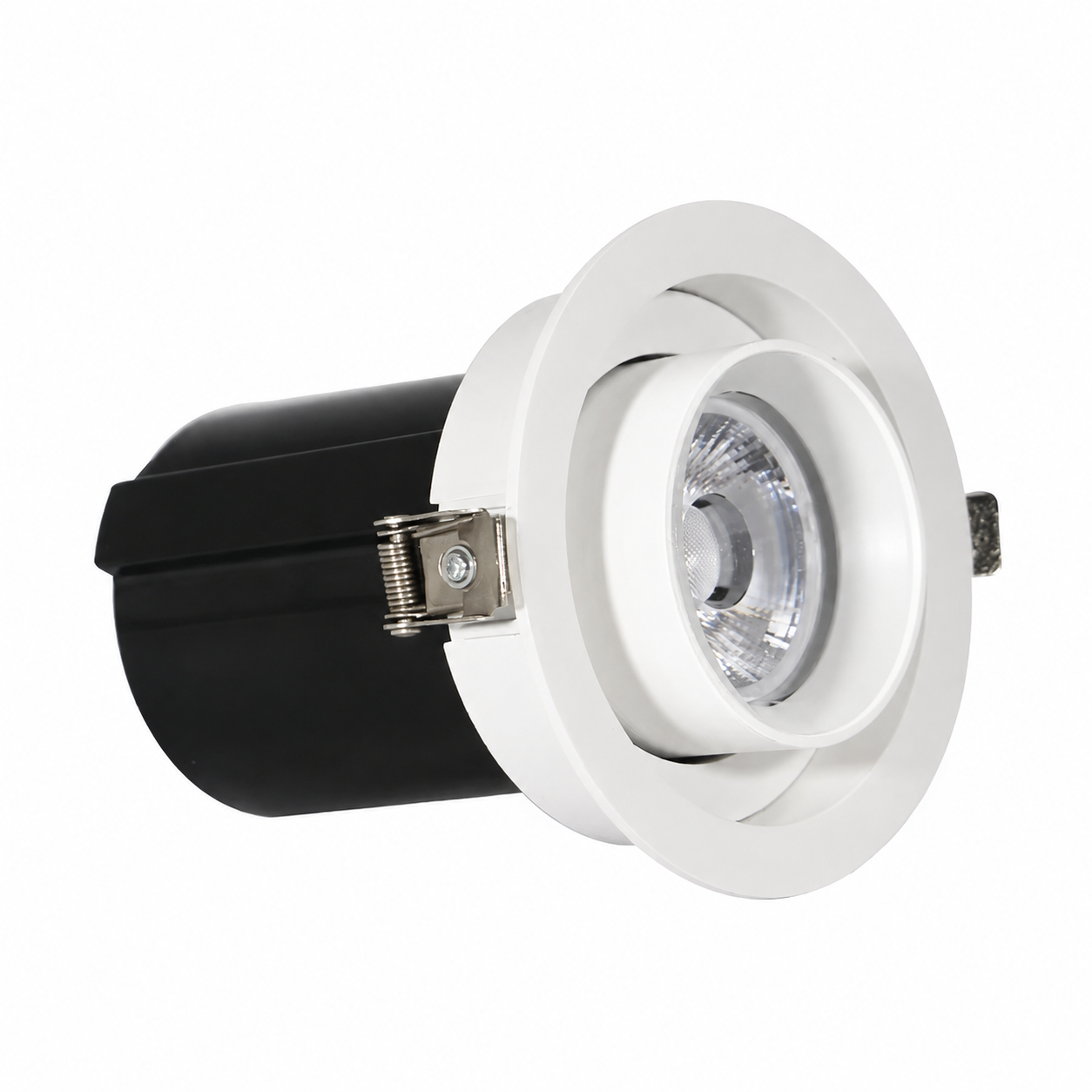 Recessed LED Spotlight Adjustable Tilt and Pull-Down Head