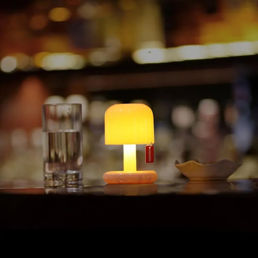 Mini Cordless Table Lamp Rechargeable LED Bedside