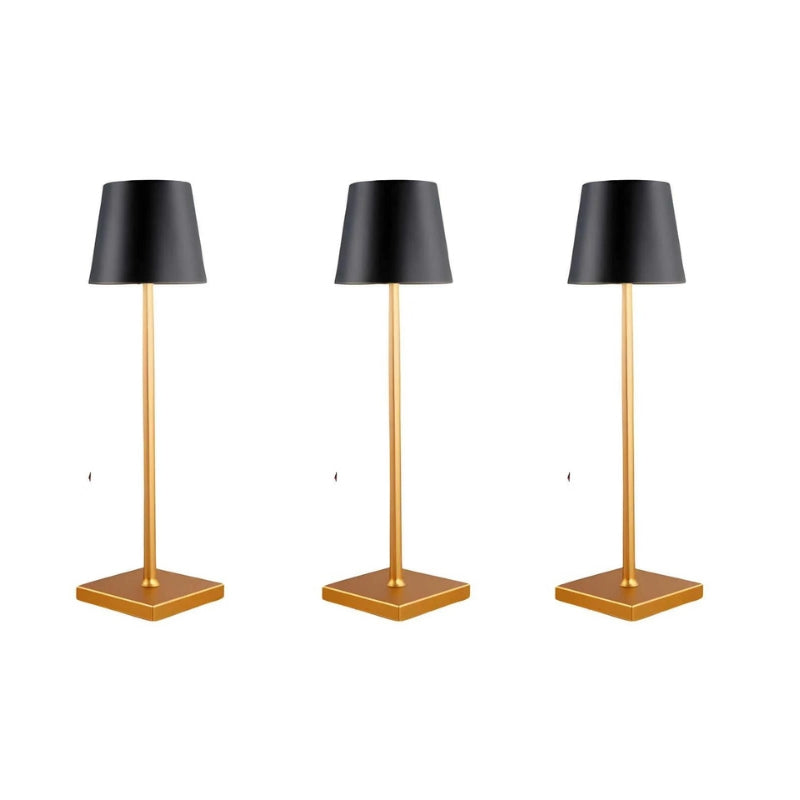 Cordless Table Lamp Waterproof Dimmable Rechargeable for Patio and Bedroom