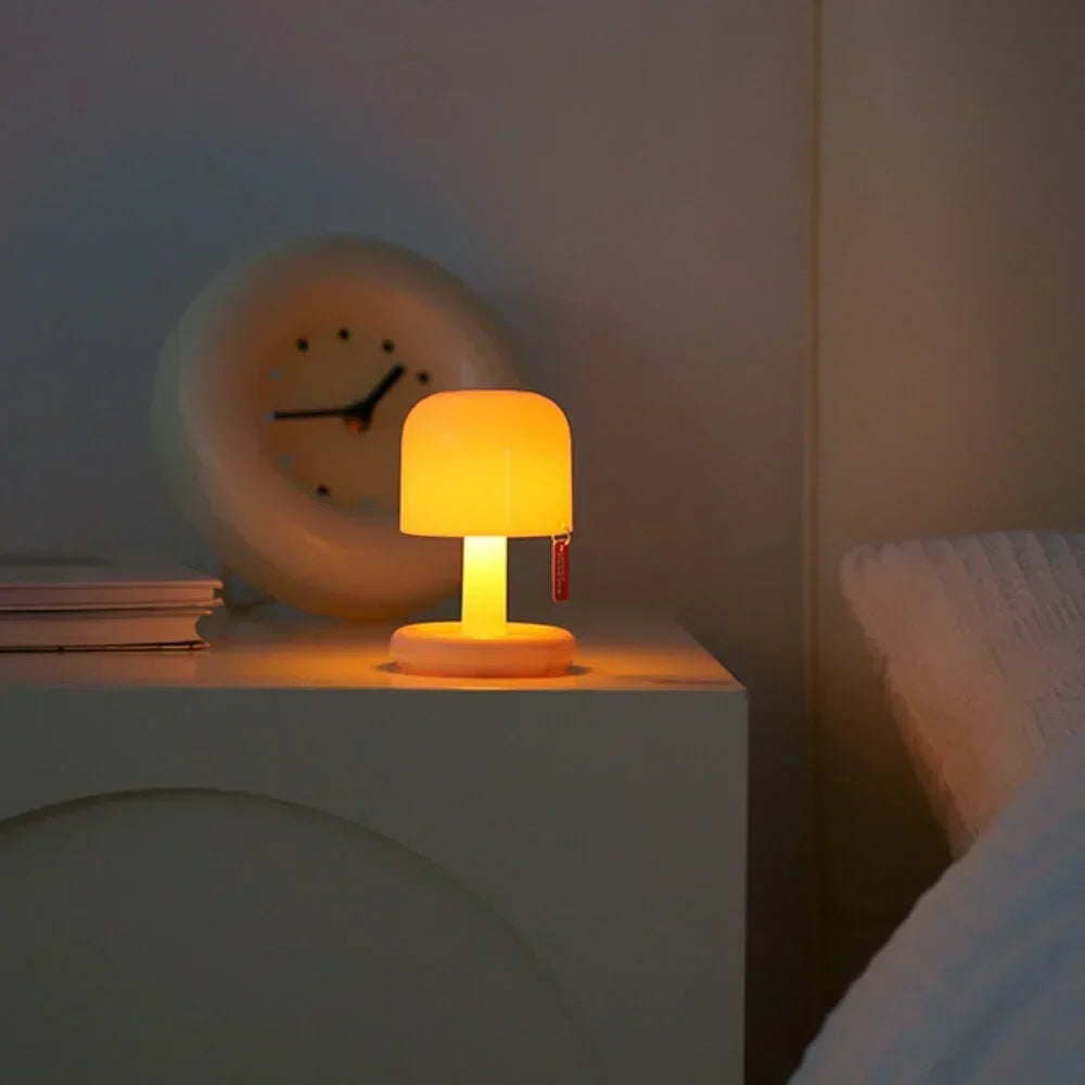 Mini Cordless Table Lamp Rechargeable LED Bedside