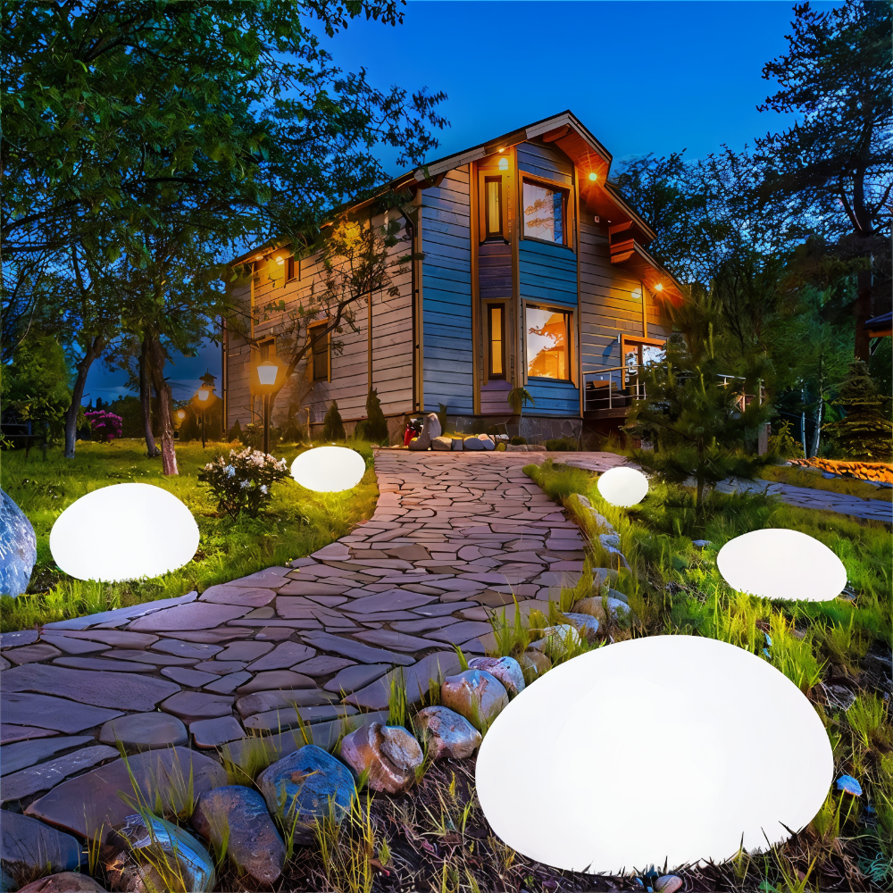 LED Solcellehavestenlampe Udendørs dekorativ belysning