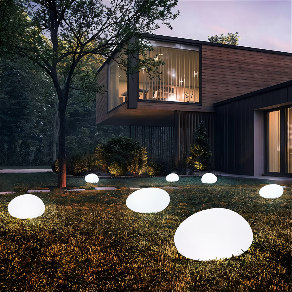 LED Solcellehavestenlampe Udendørs dekorativ belysning