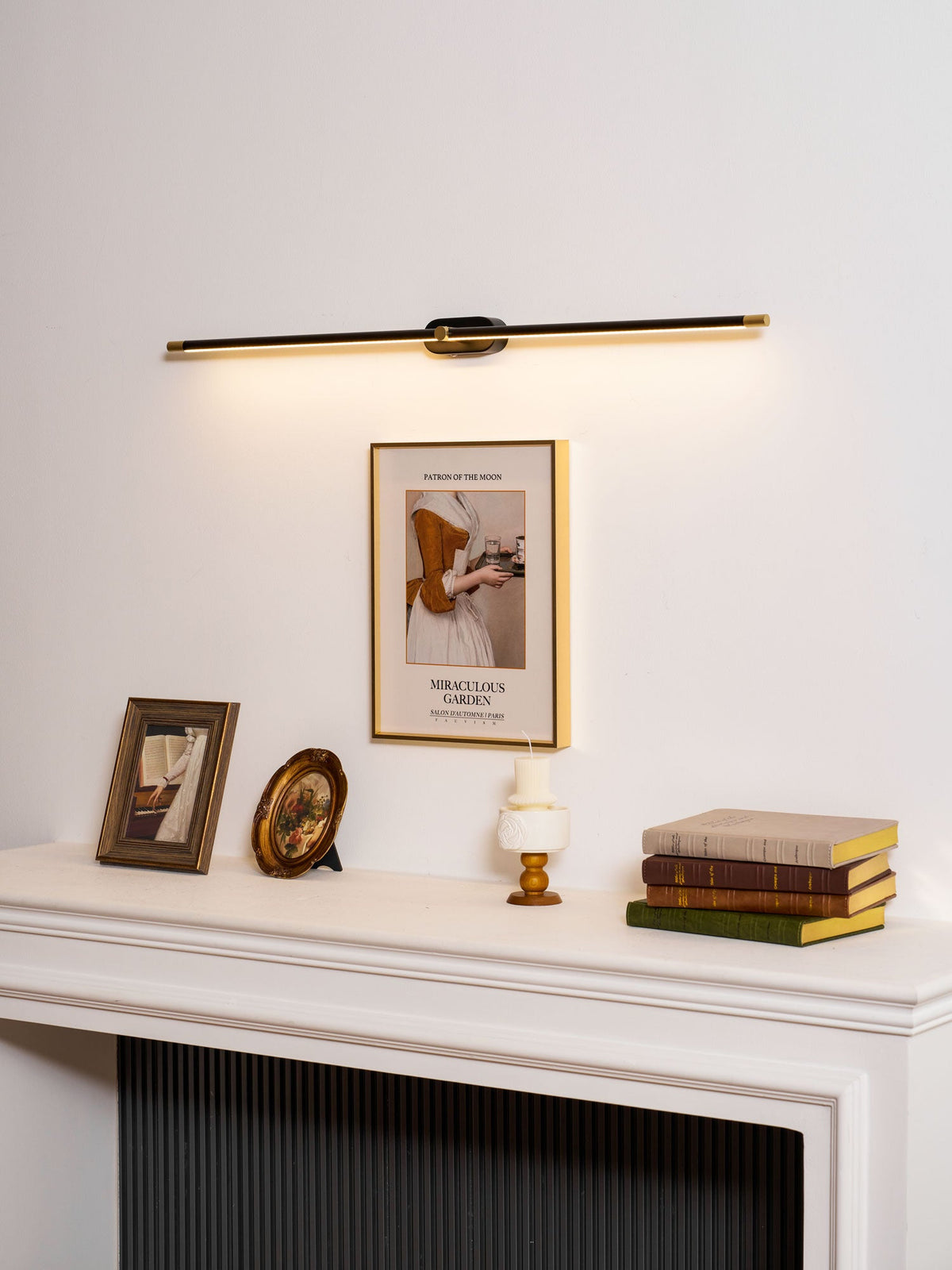 Rechargeable Wall Light Cordless LED Bar with Remote and USB C Charging