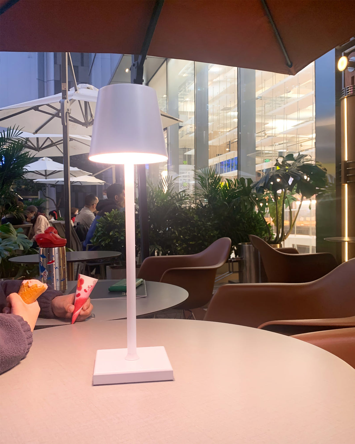 Cordless Table Lamp Rechargeable Touch Dimmable Portable Battery Light