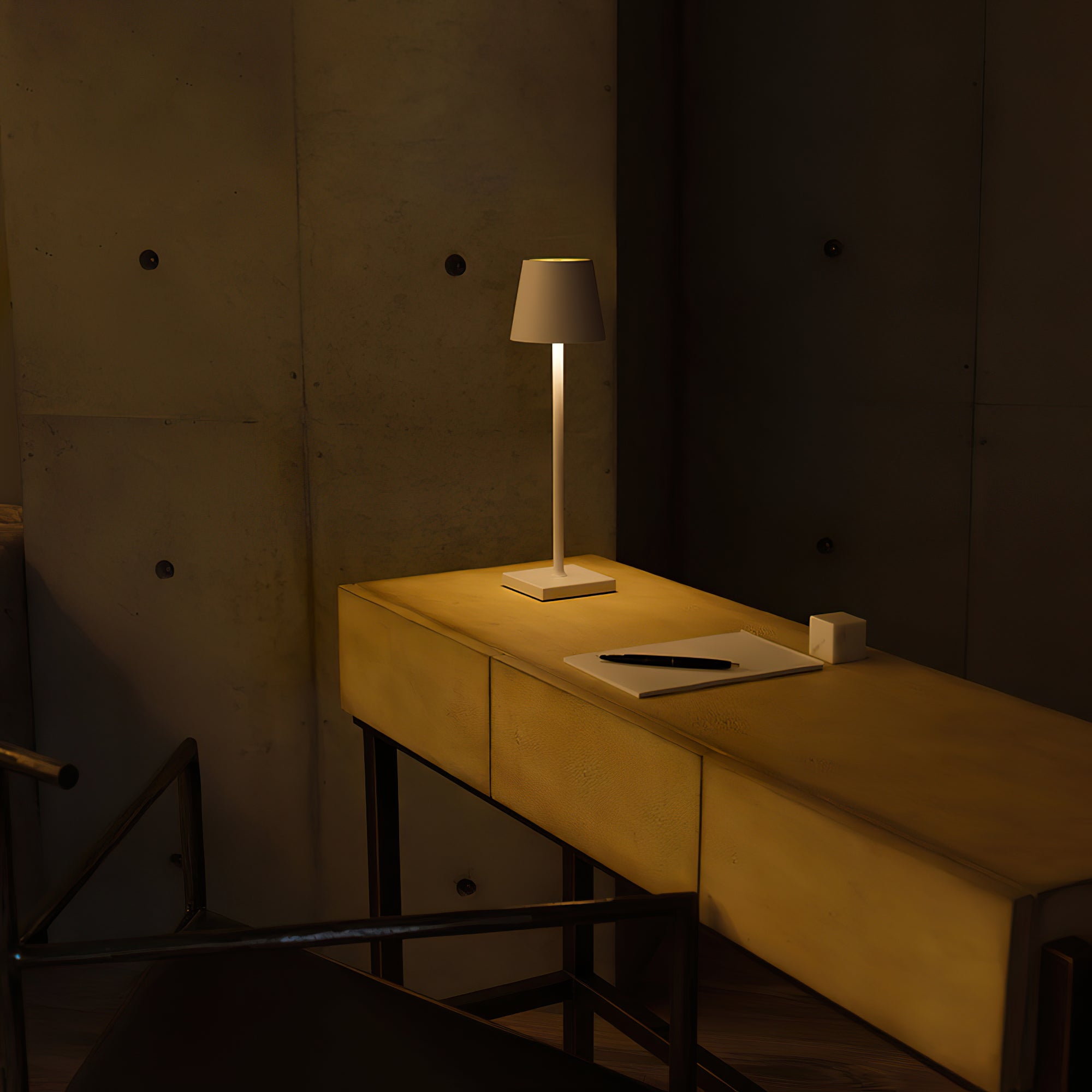 Cordless Table Lamp Rechargeable Touch Dimmable Portable Battery Light