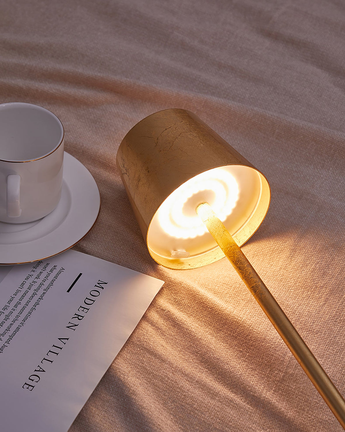 Cordless Table Lamp Rechargeable Touch Dimmable Portable Battery Light