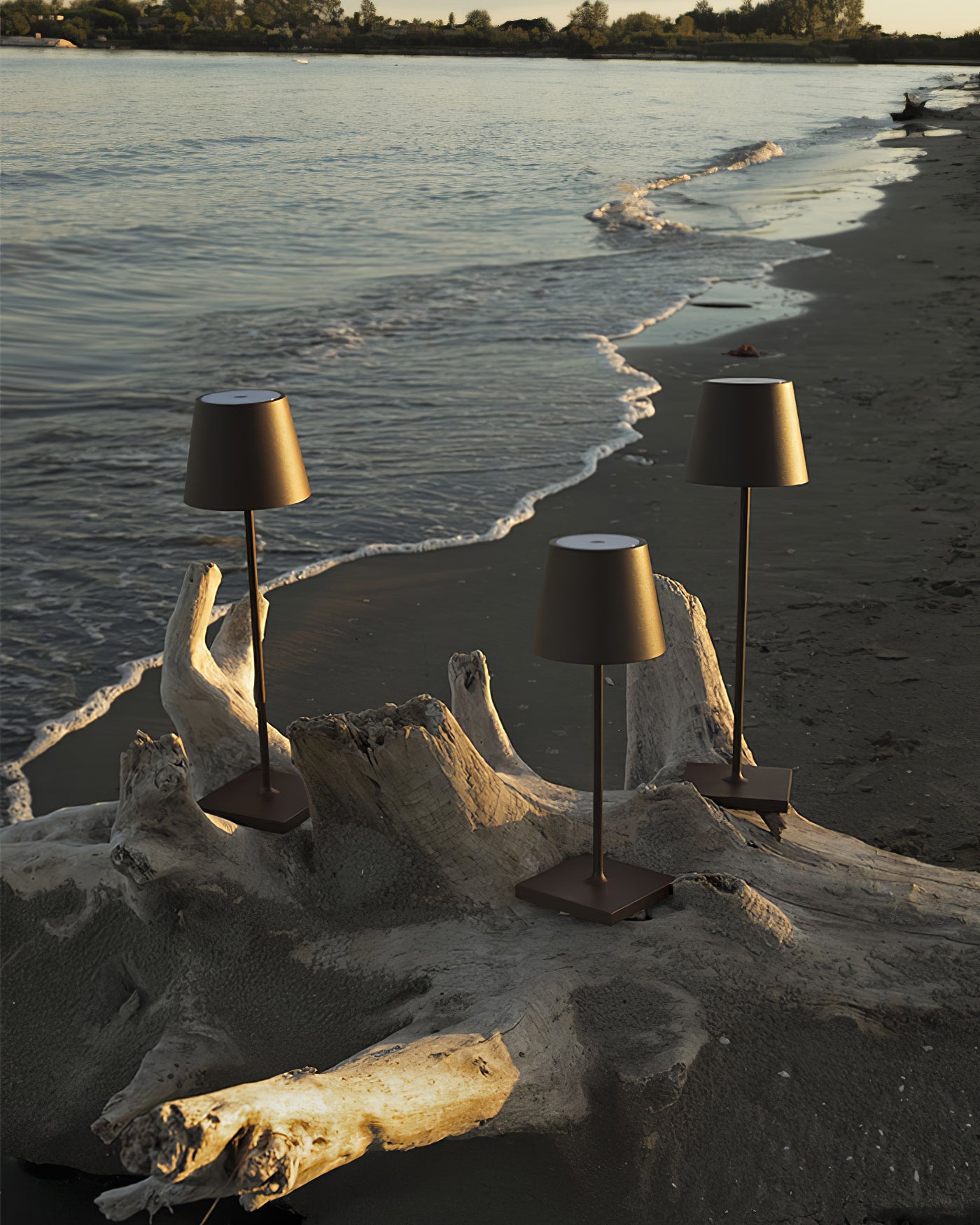 Cordless Table Lamp Rechargeable Touch Dimmable Portable Battery Light