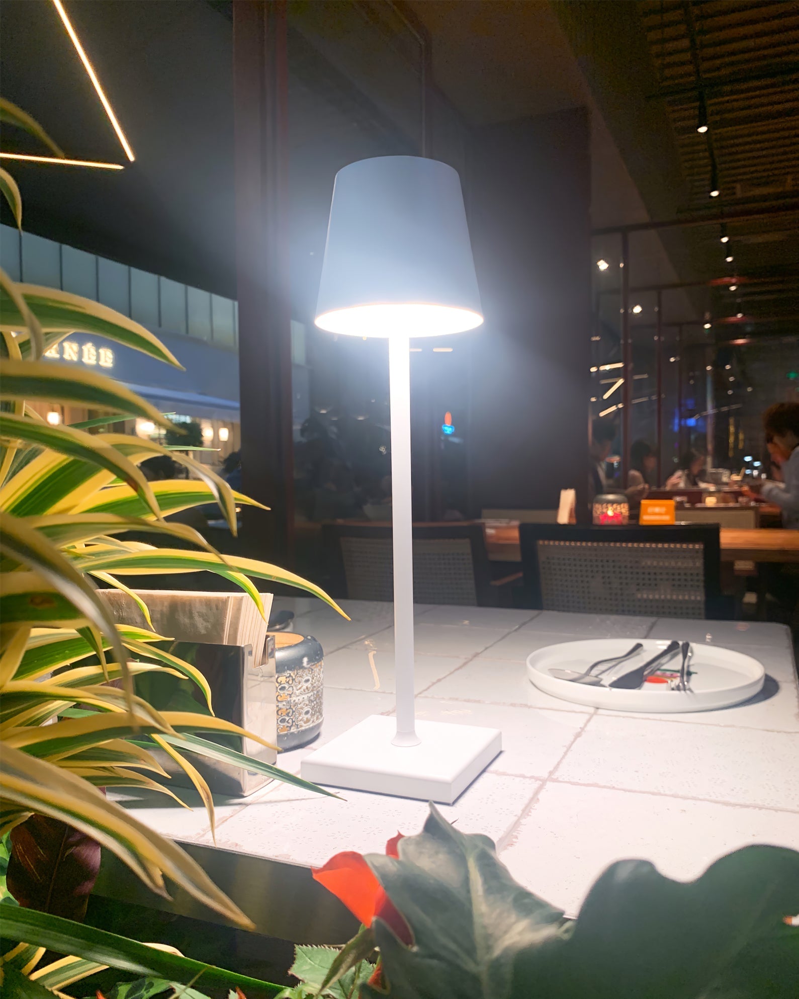 Cordless Table Lamp Rechargeable Touch Dimmable Portable Battery Light