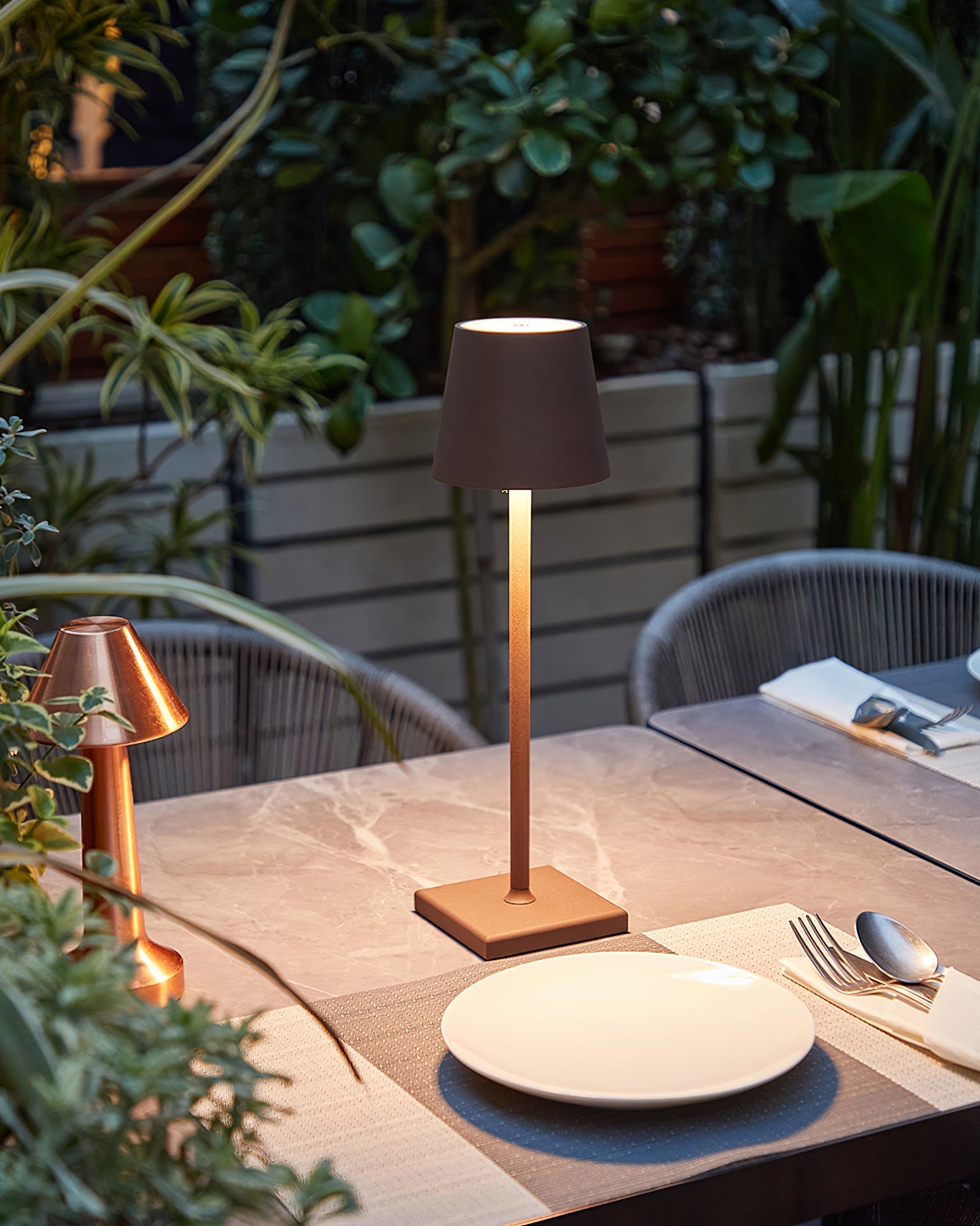 Cordless Table Lamp Rechargeable Touch Dimmable Portable Battery Light
