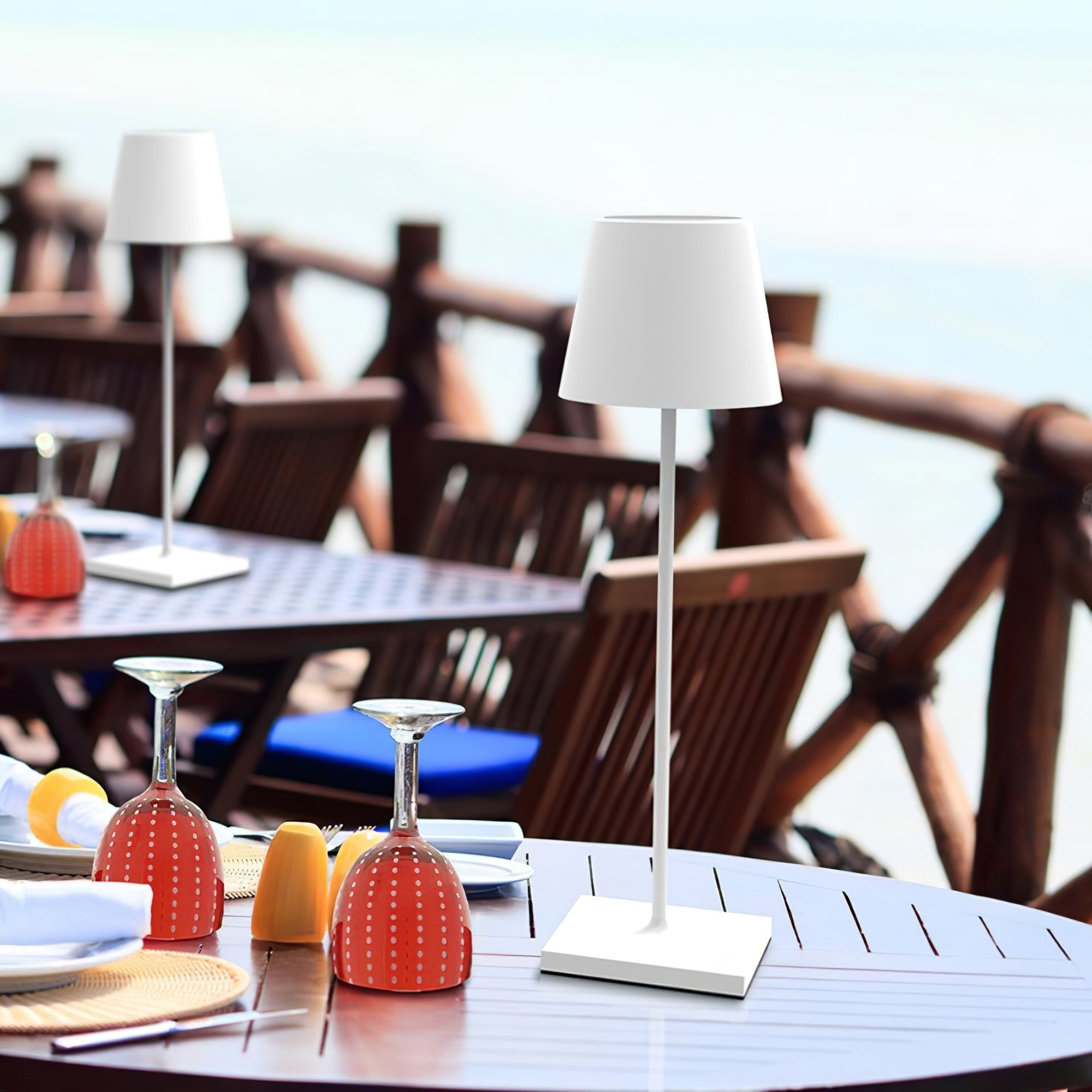 Cordless Table Lamp Rechargeable Touch Dimmable Portable Battery Light