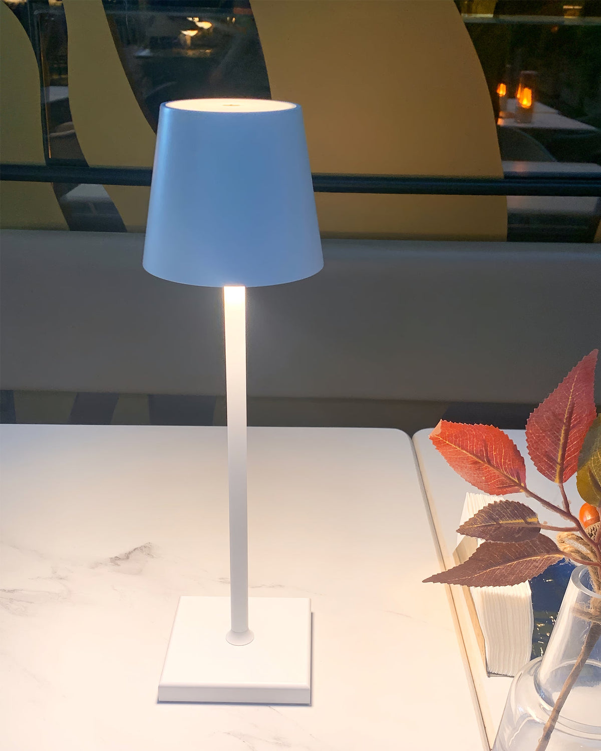 Cordless Table Lamp Rechargeable Touch Dimmable Portable Battery Light