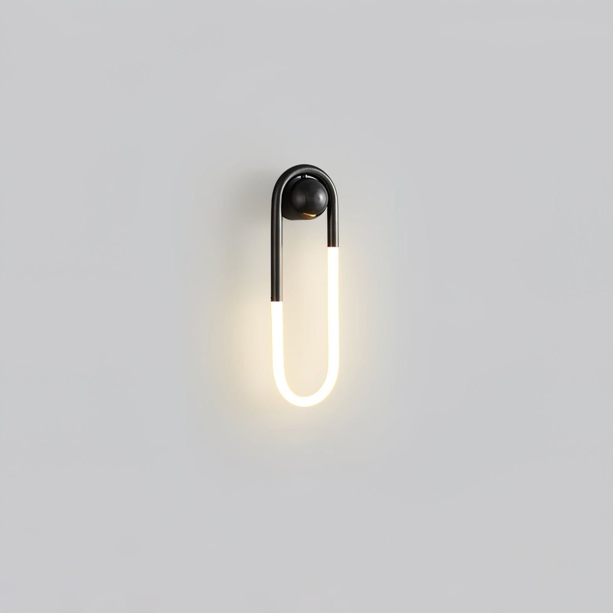 Loop Wall Sconce Brass Integrated LED Dimmable for Hallway and Bedside