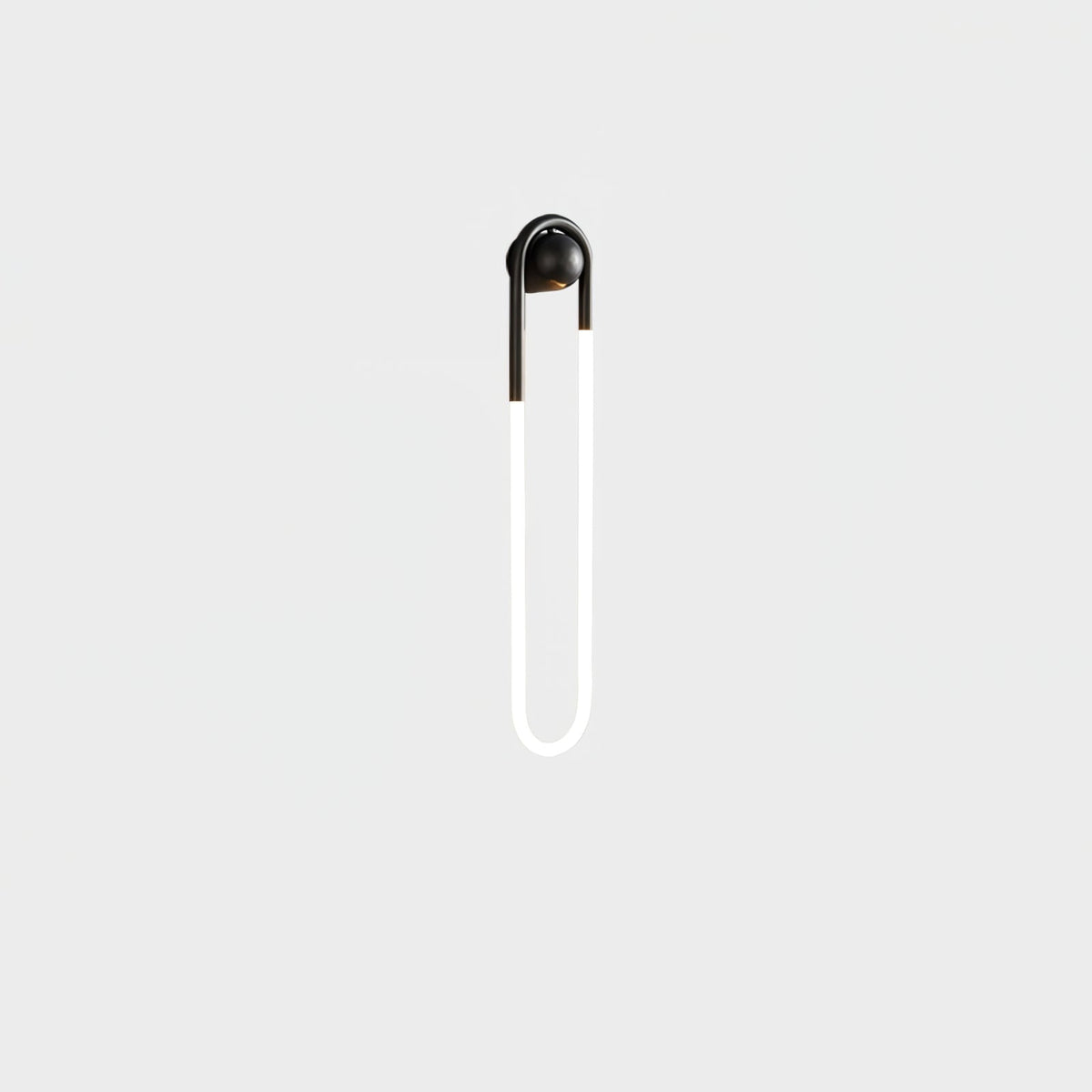 Loop Wall Sconce Brass Integrated LED Dimmable for Hallway and Bedside