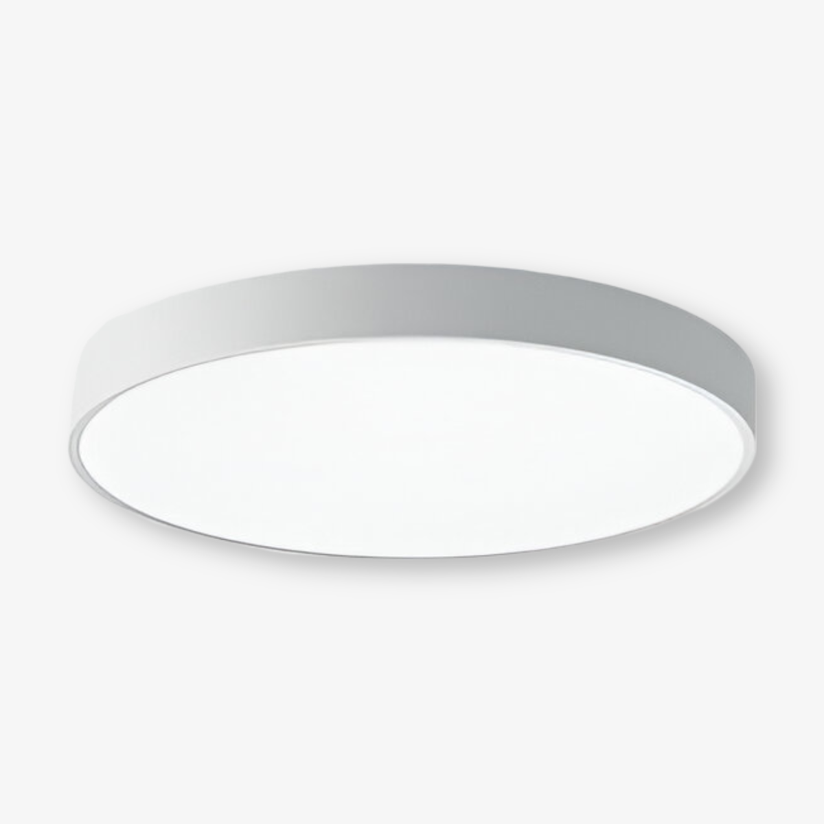 Rund LED loftlampe med slankt design