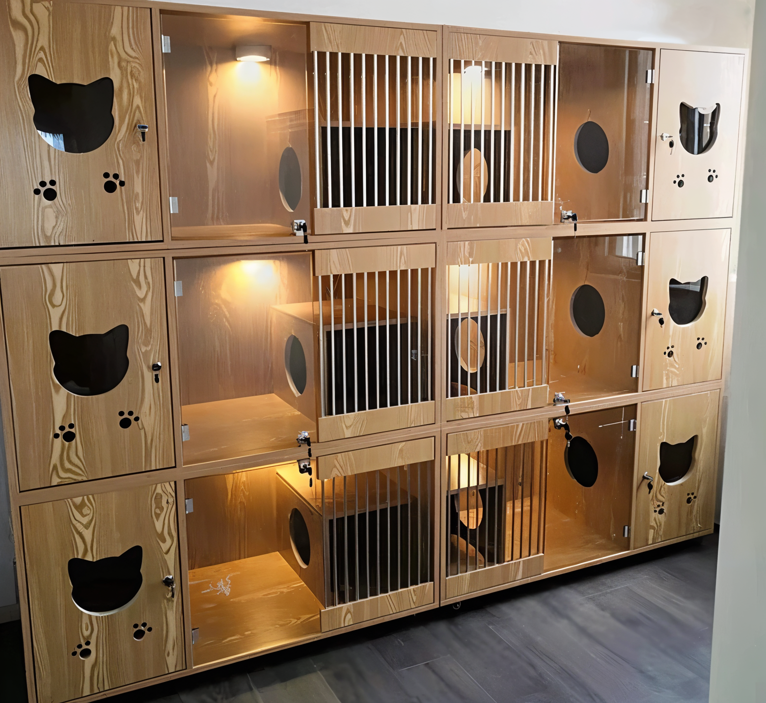 Rund LED loftlampe ultratynd med rillede detaljer