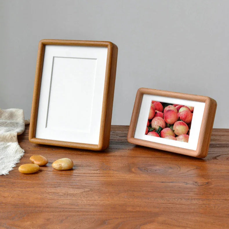 Solid Wood Picture Frame with Mat Mortise and Tenon Joinery