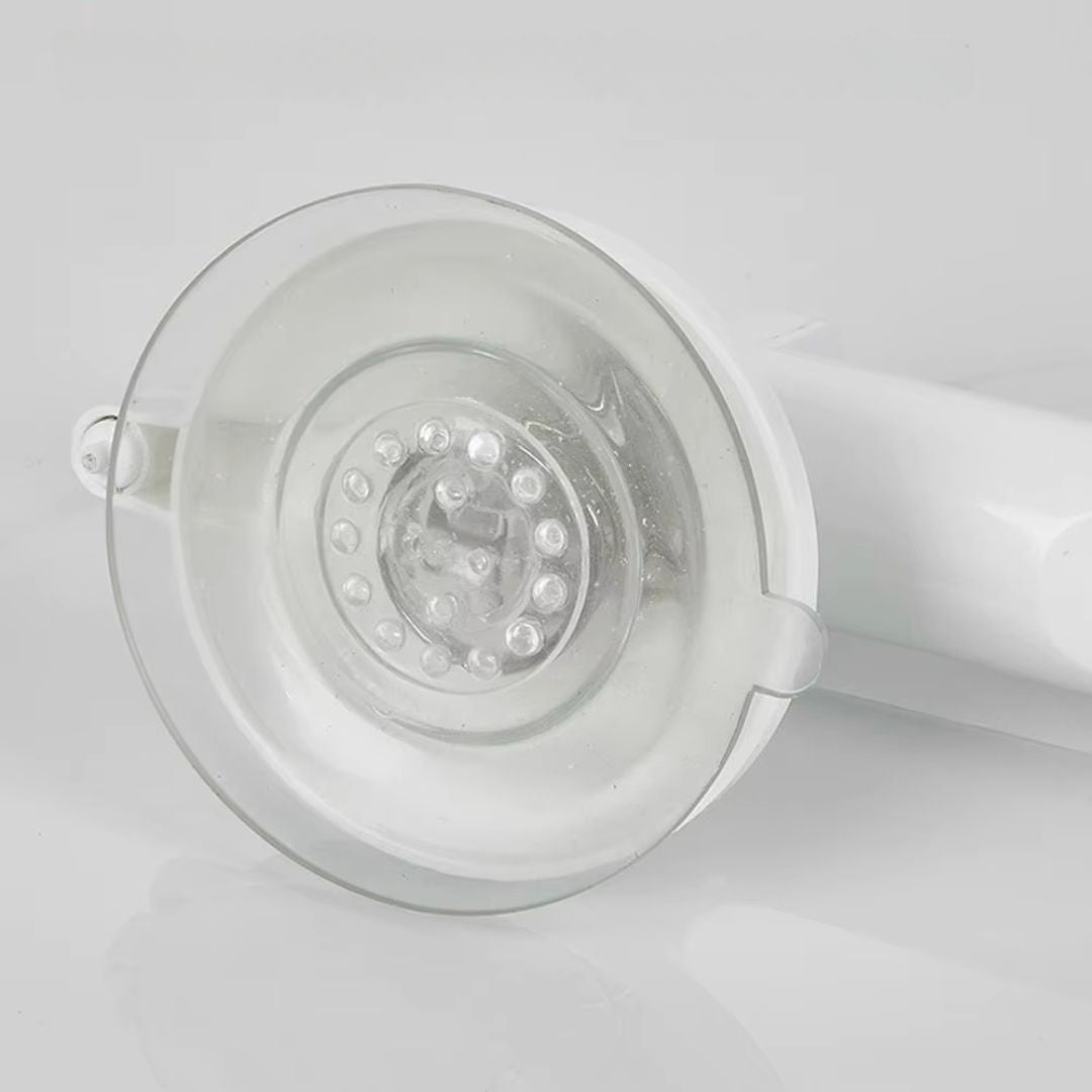 Shower Grab Bar Suction Cup No Drill with Grip Indicator
