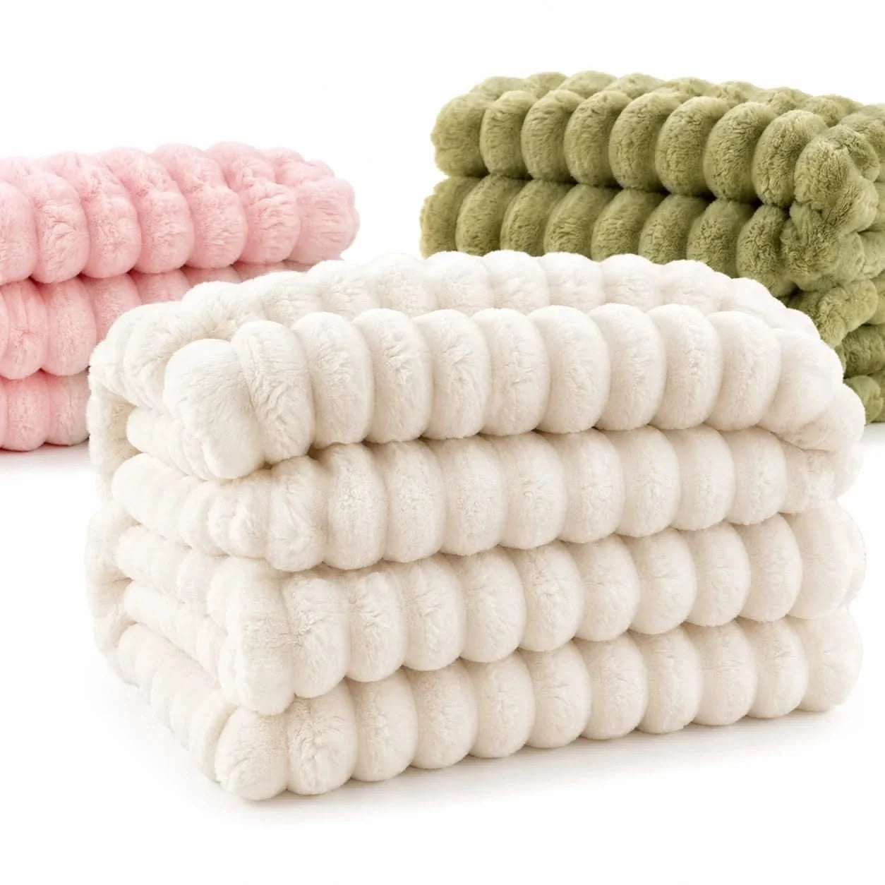 Plush Blanket for Bed and Couch