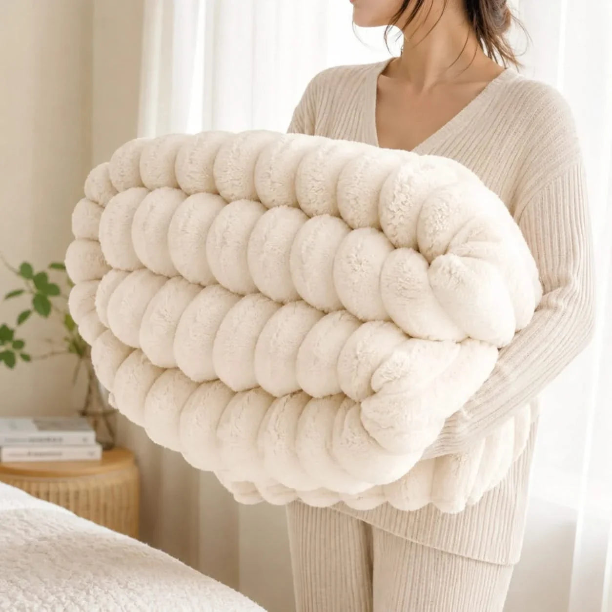 Plush Blanket for Bed and Couch