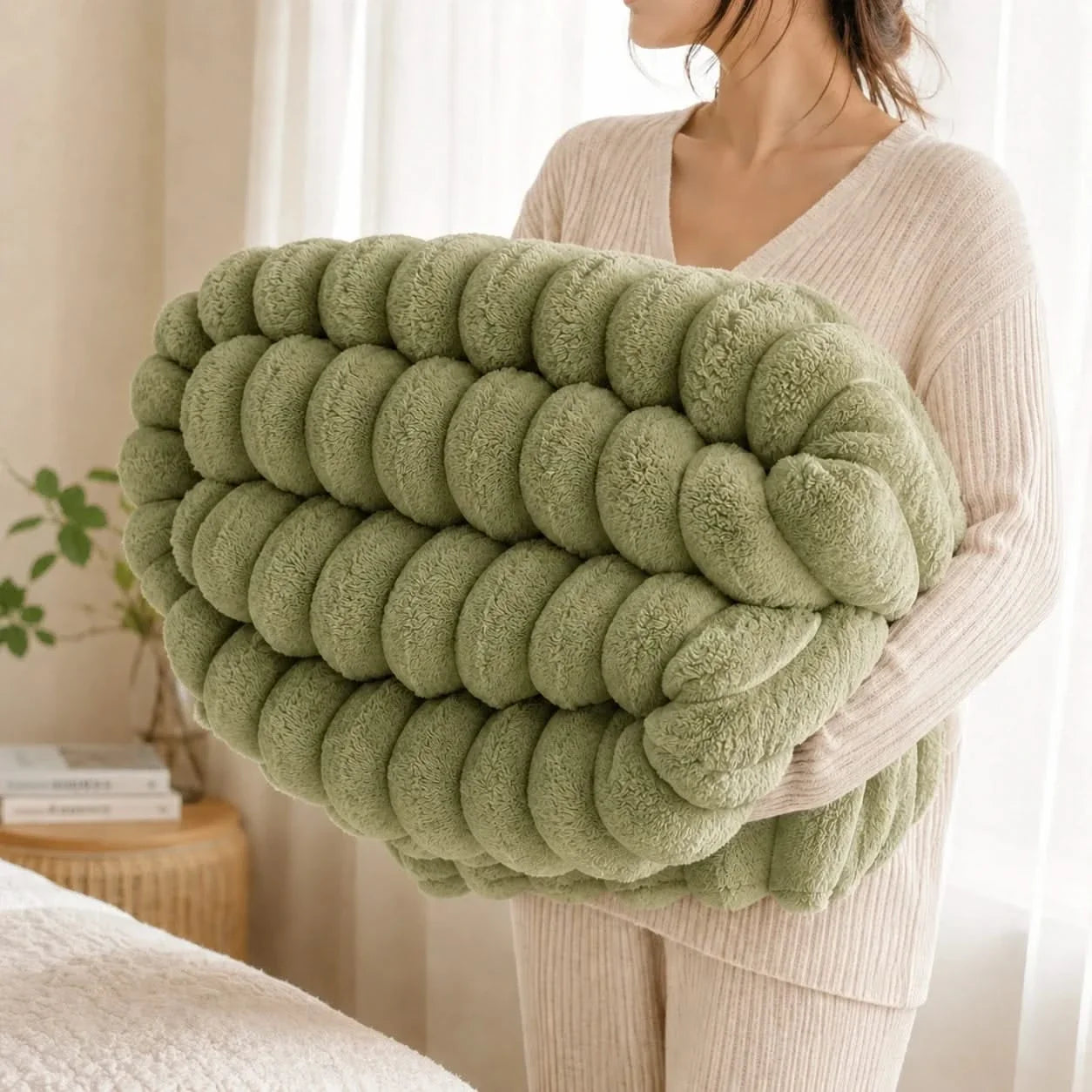 Plush Blanket for Bed and Couch