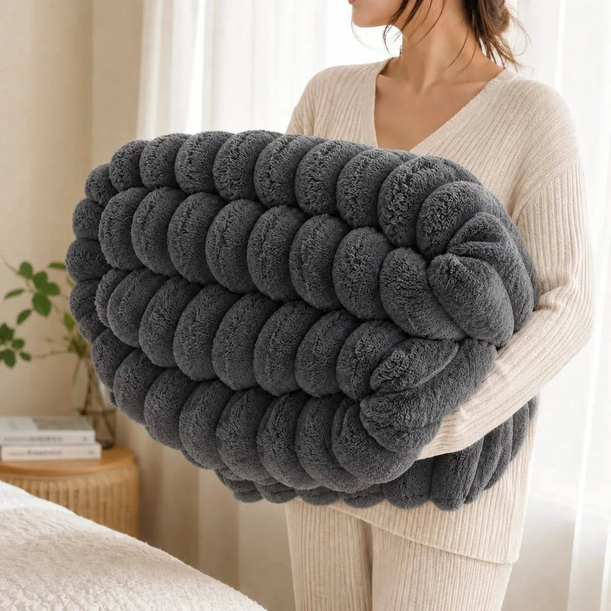 Plush Blanket for Bed and Couch