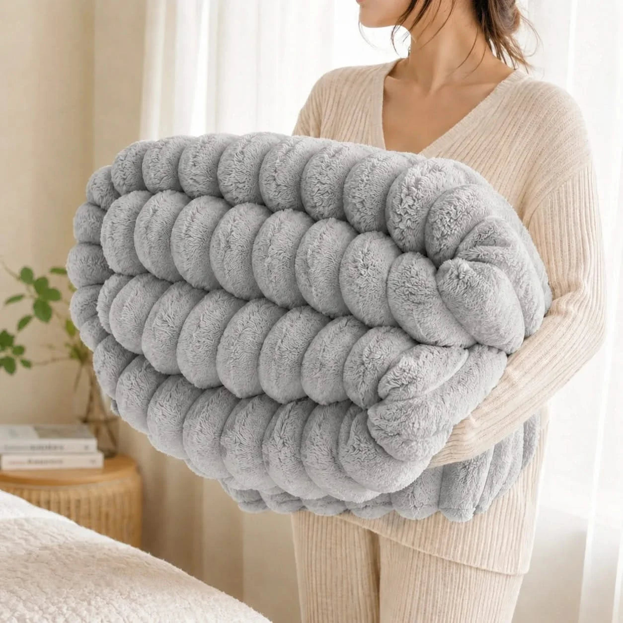 Plush Blanket for Bed and Couch