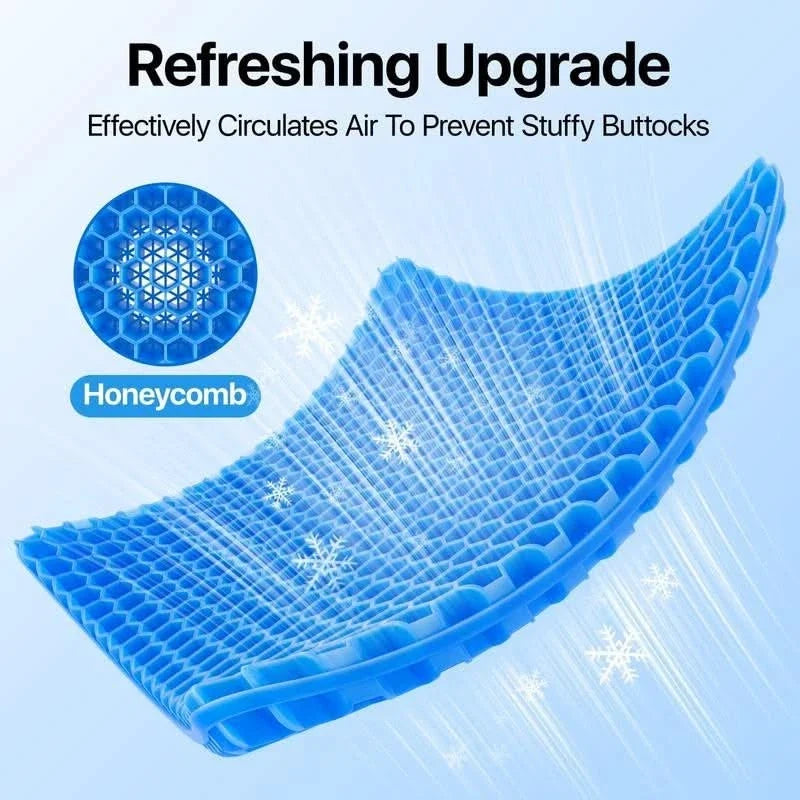 Gel Seat Cushion for Office and Dining Chairs