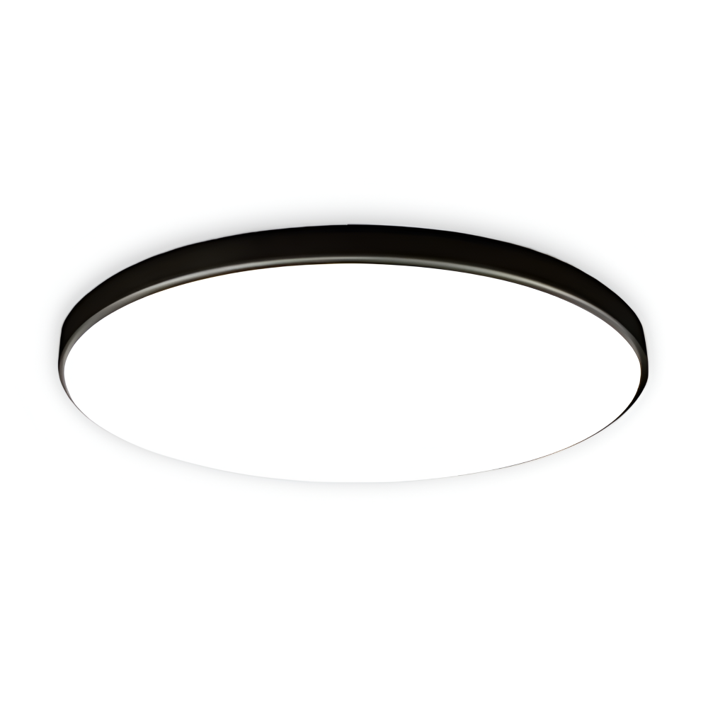Ultratynd LED loftlampe med flad skærm