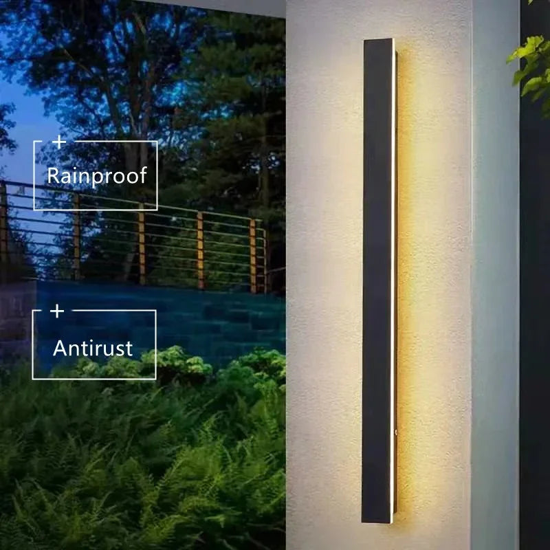 Linear LED Wall Light IP65 Waterproof for Outdoor and Indoor