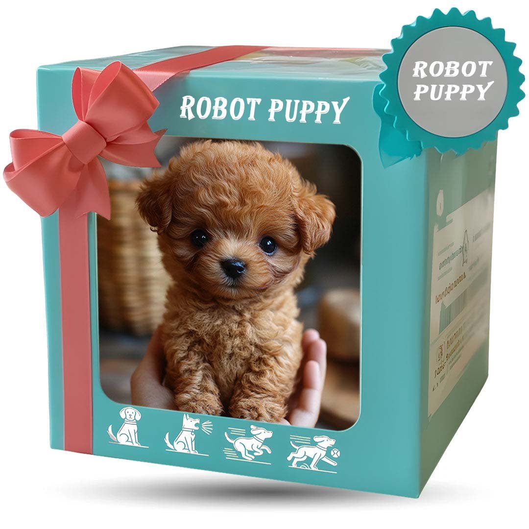 Interactive Plush Dog Toy Tail Wag and Head Movement Companion Pet