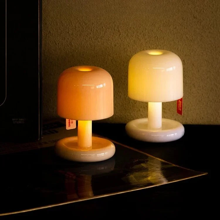 Mini Cordless Table Lamp Rechargeable LED Bedside