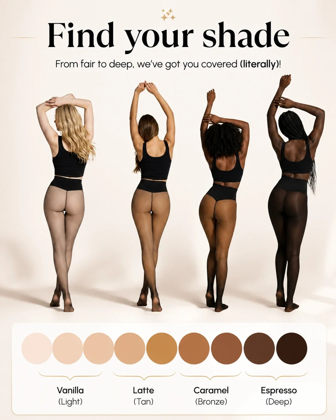 Fleece Lined Leggings Sheer One Seam Compression Waistband