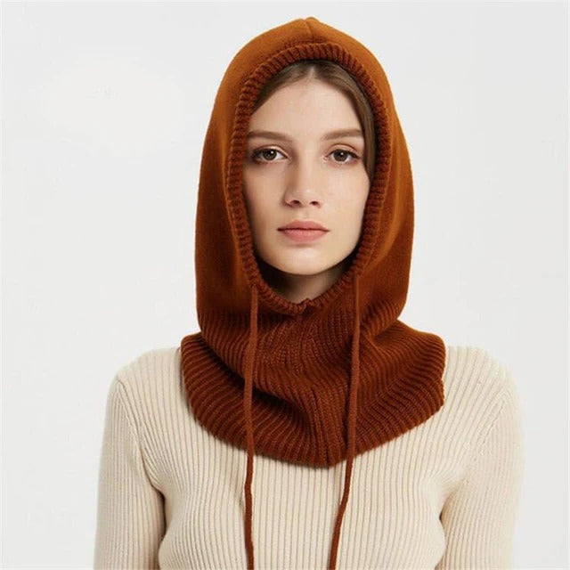 Cashmere Blend Knit Beanie Winter Hat Soft Lined for Cold Weather