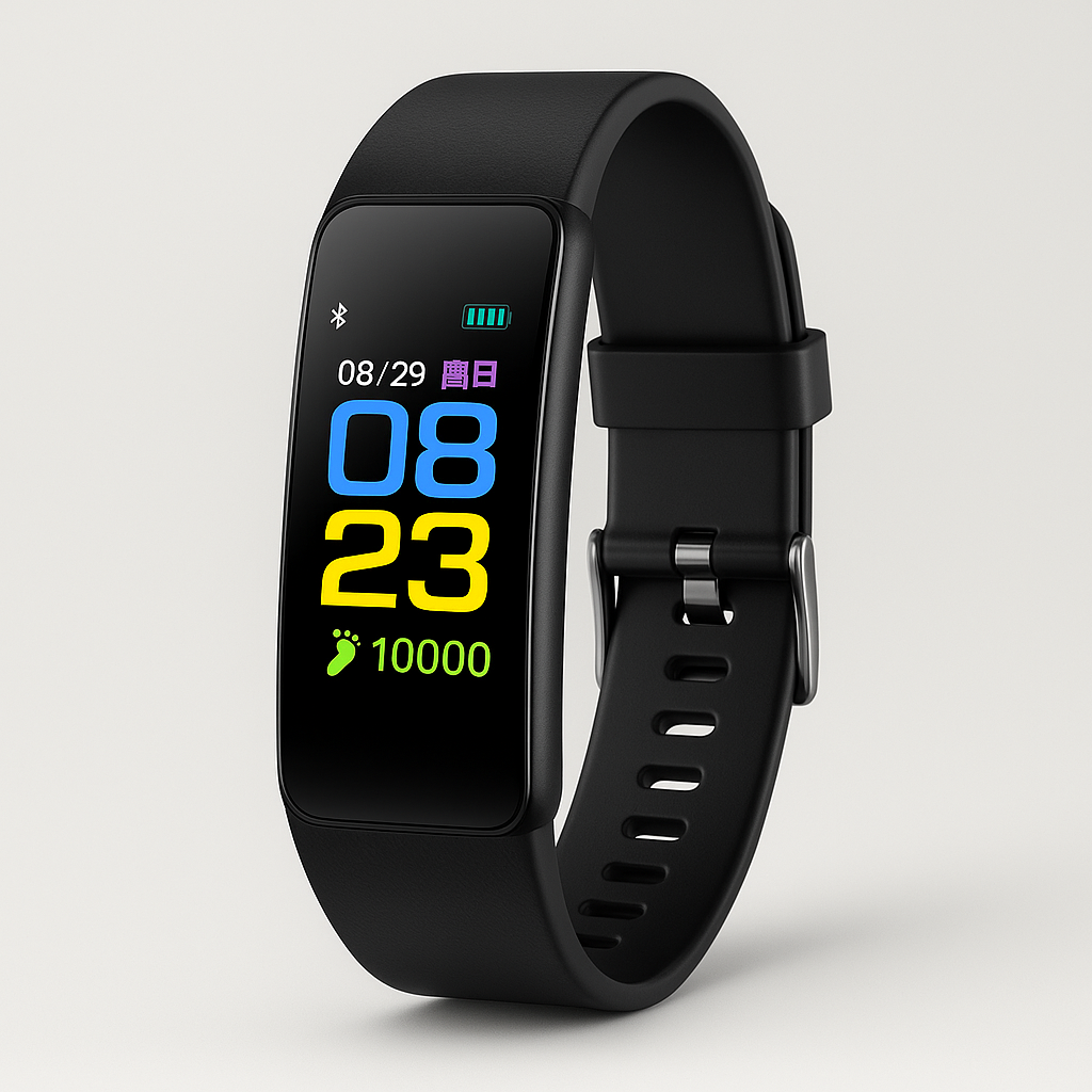 Smartwatch Large Display Fitness Tracker Simple Interface for Everyday Wear