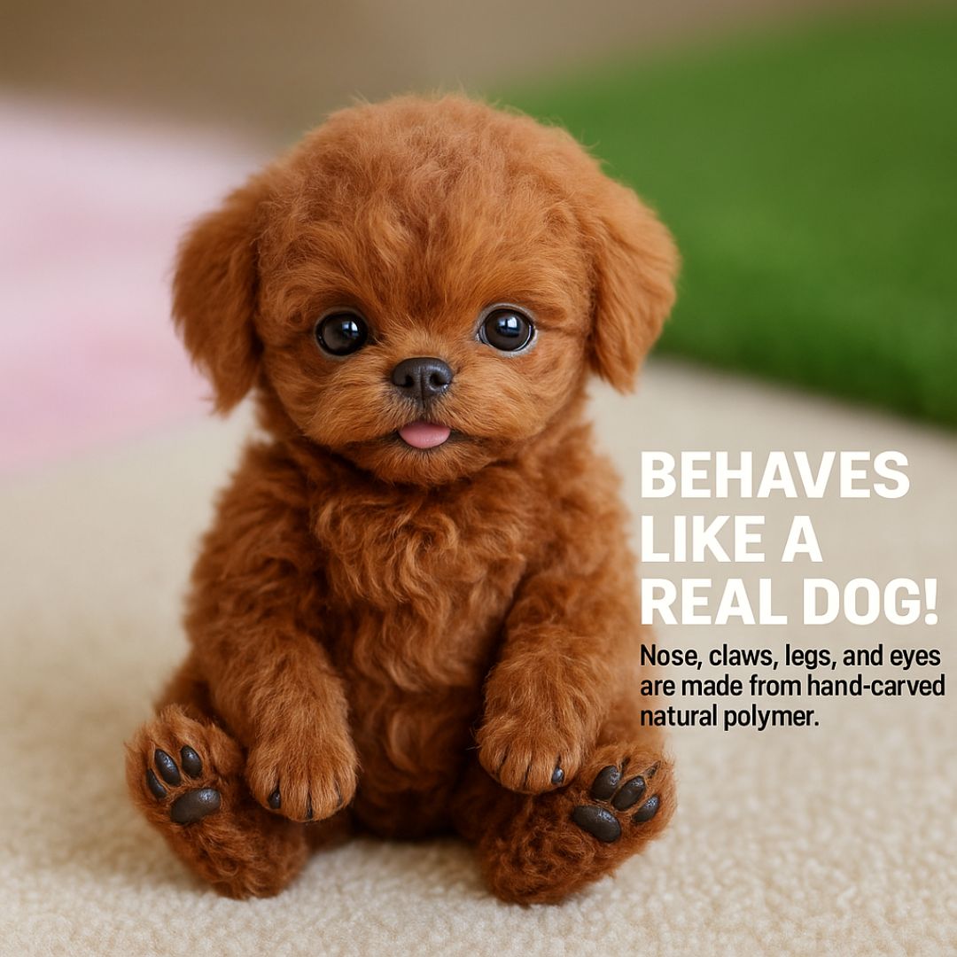 Robot Puppy Toy Lifelike Responds to Touch and Sound Smart Pet for Children