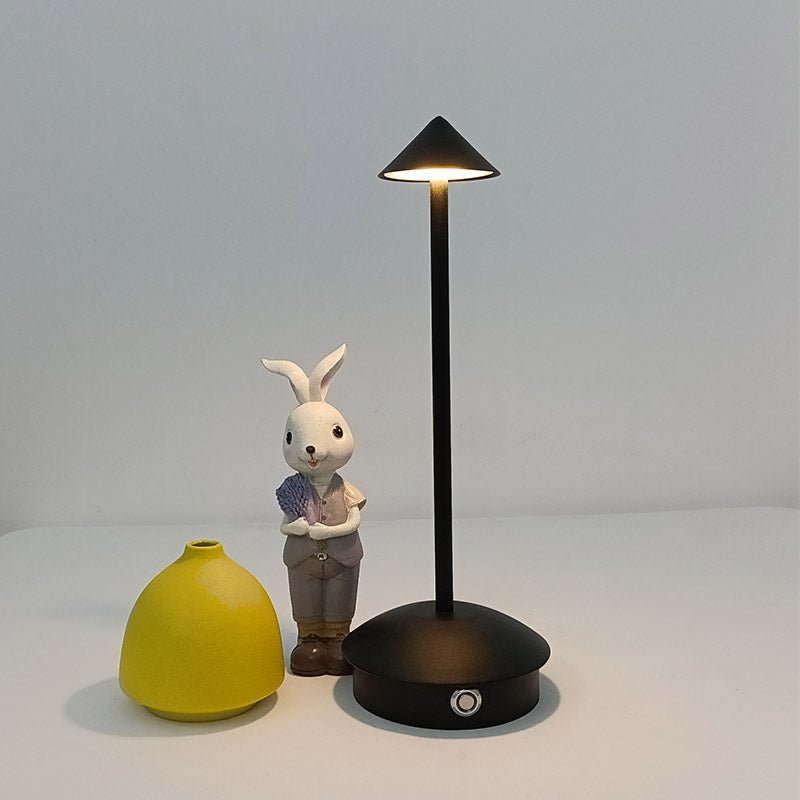 Cordless Desk Lamp Rechargeable Touch Dimmable Warm Light for Nightstand