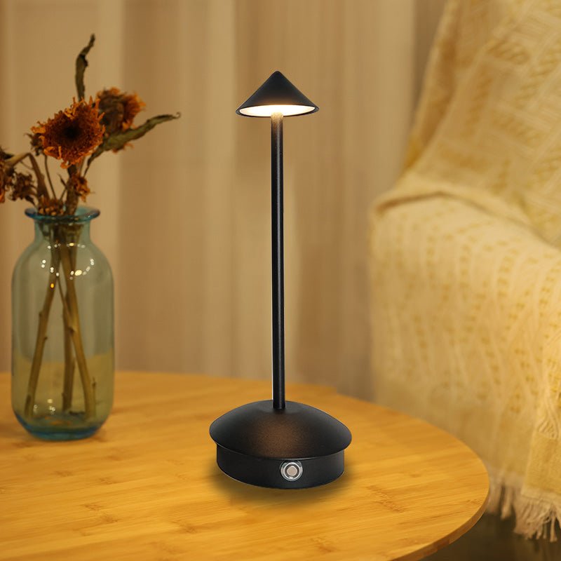 Cordless Desk Lamp Rechargeable Touch Dimmable Warm Light for Nightstand